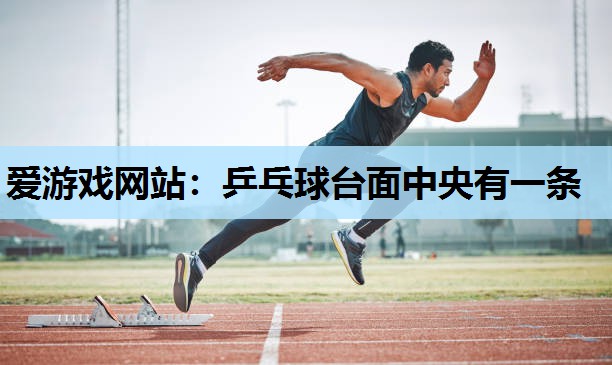 乒乓球台面中央有一条 乒乓球台面中央有一条
