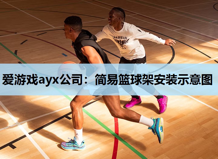 简易篮球架安装示意图 简易篮球架安装示意图