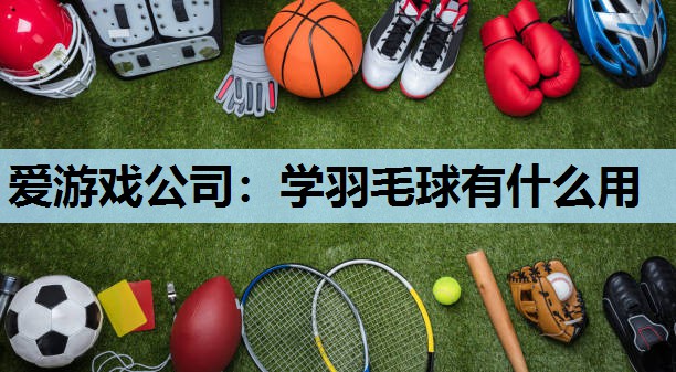 学羽毛球有什么用 学羽毛球有什么用